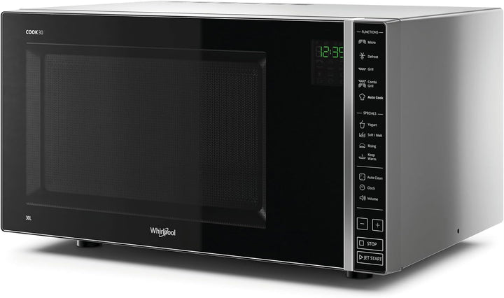 Whirlpool MWP 303 SB Kombination Grill und Mikrowelle / 900 W/ 30 L Garraum / Quartz Grill 1050 W /