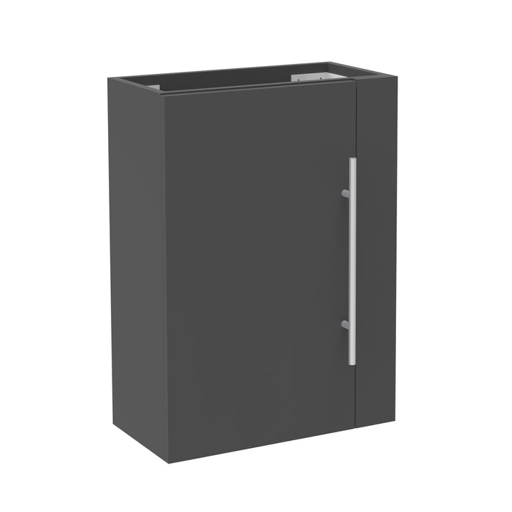 Waschbeckenunterschrank 45 cm Unterschrank MDF Waschtischunterschrank Badschrank Matt Anthrazit 45cm