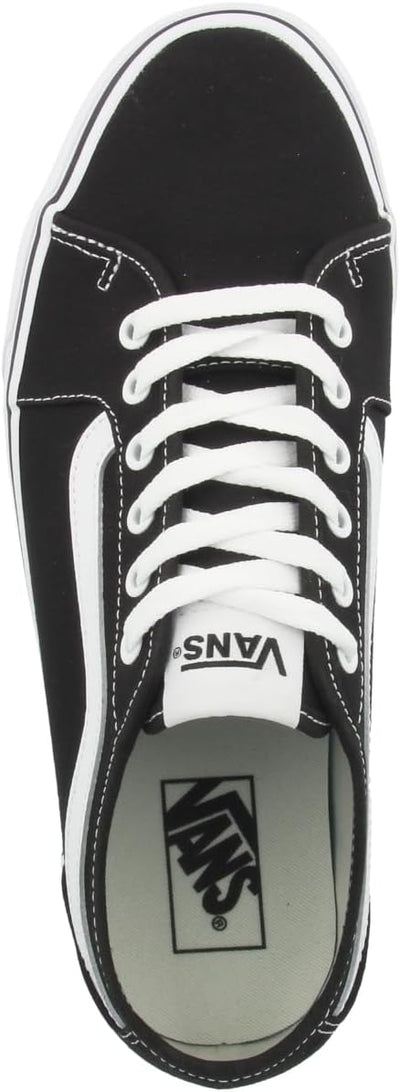 Vans Unisex Filmore Decon Sneaker 41 EU Canvas Black White, 41 EU Canvas Black White