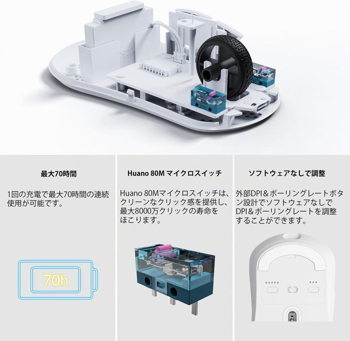 Keychron M3 Mini Wireless wh (weiss)