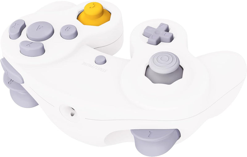 eXtremeRate Ersatz Grips Case Hülle kompatibel mit Nintendo Game Cube Controller, Griff Gehäuse & D-