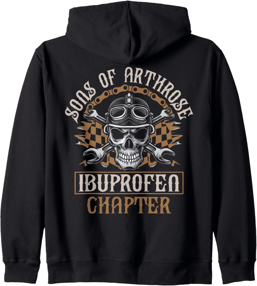Sons of Arthrose - Ibuprofen Chapter Biker Motorradfahrer Kapuzenjacke