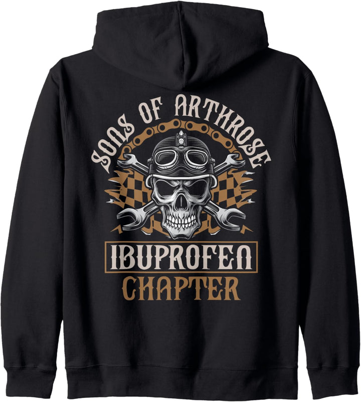 Sons of Arthrose - Ibuprofen Chapter Biker Motorradfahrer Kapuzenjacke