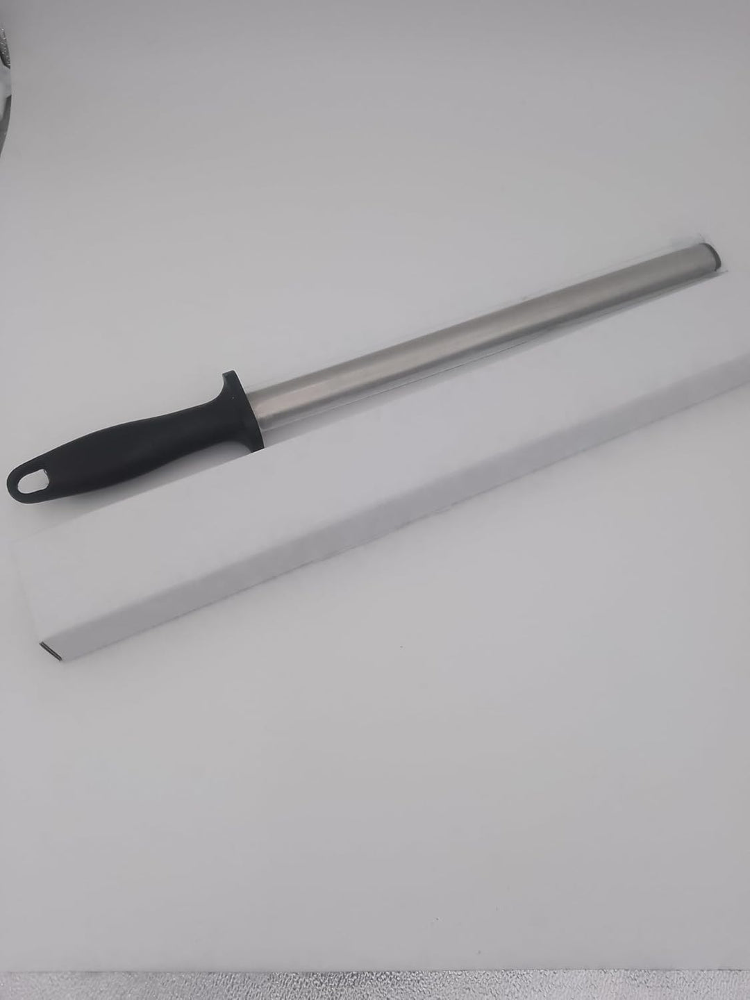 RGBS 12 inch Diamant Wetzstahl Messerschärfer Stab 600 Körnung, Professional Extra Fine Oval Messers