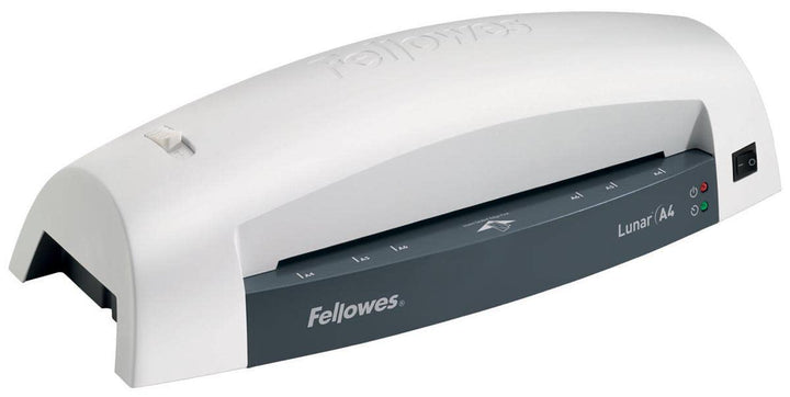 Fellowes A4 Laminiergerät Lunar, für Einsteiger, laminiert 80 bis 125 Mikron Laminierfolien bis A4 F