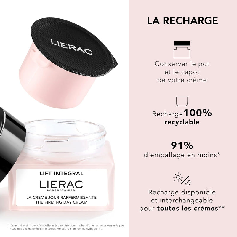 LIERAC Lift Integral La Crème Jour Raffermissante Refill, 50 ml Crema 50.00 ml (1er Pack), Crema 50.