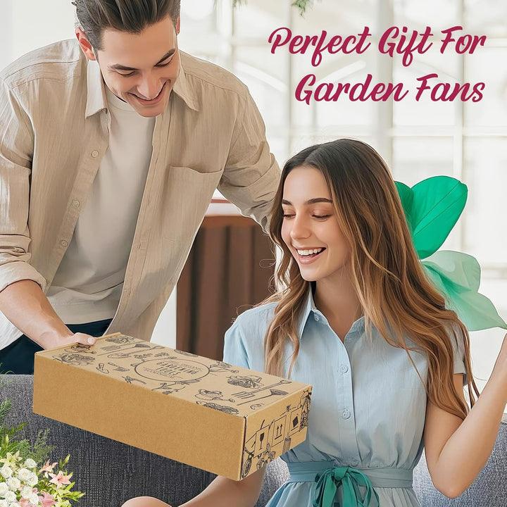 Housolution Gartengeräte-Set, 10PCS Gartenarbeit-Handwerkzeug-Set, Robustes Gartenzubehör für Blumen