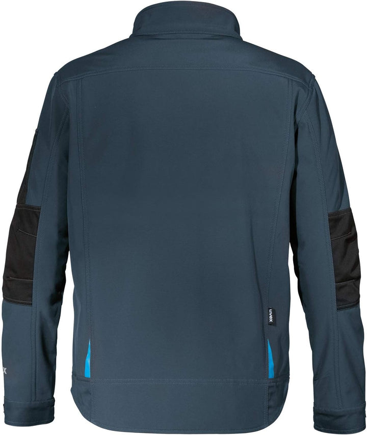 Uvex Tune-up Softshell-Arbeitsjacke für Herren - atmungsaktiv & wasserabweisend, Blau