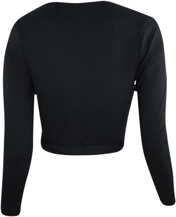 Intermezzo Mädchen Ballett Wickeljacke 6544 Jecru Ml - Made in Spain 6 Schwarz, 6 Schwarz