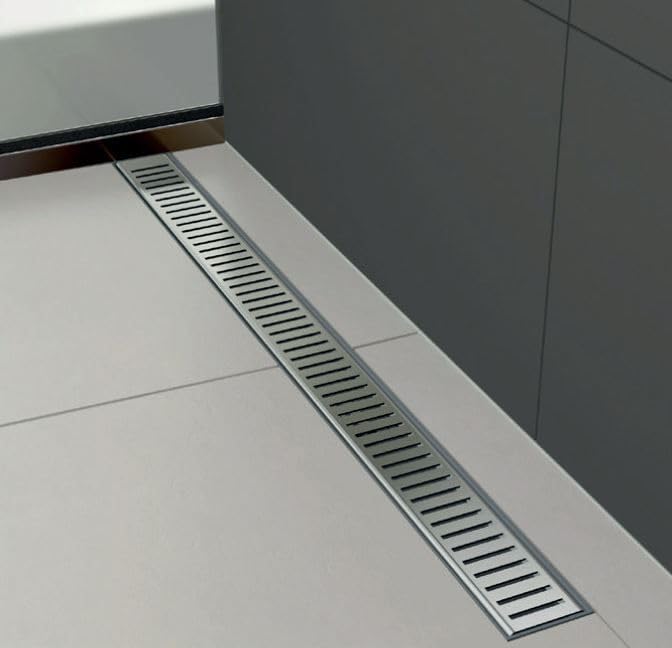 Primaster Rost für Duschrinne 85 cm perforiert Duschrost Ablaufabdeckung