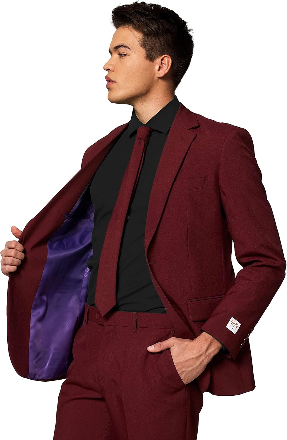 OppoSuits einfarbige Party-Anzüge – Bunte Outfits für Abschlussball, Hochzeiten, Junggesellenabschie