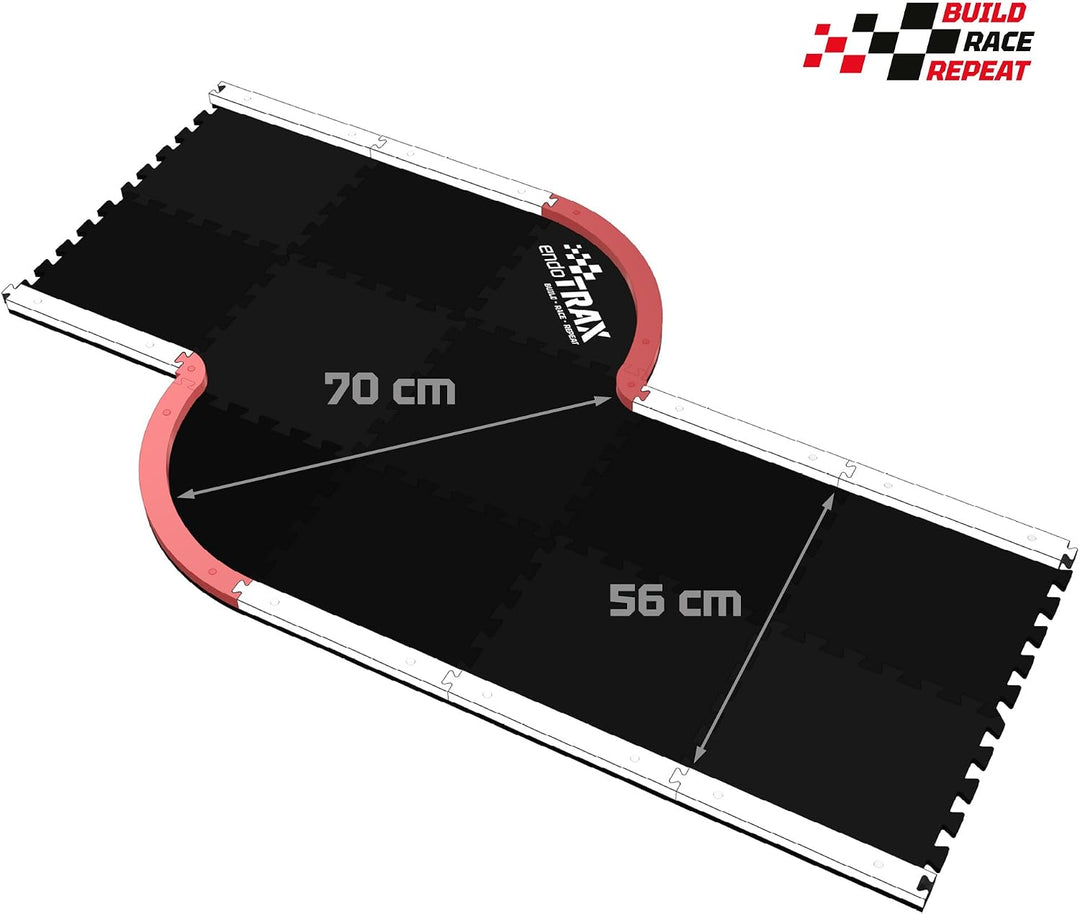 Set 5.0 Rennstrecke für RC-Fahrzeuge