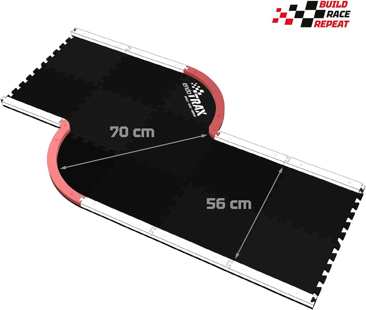 Set 5.0 Rennstrecke für RC-Fahrzeuge