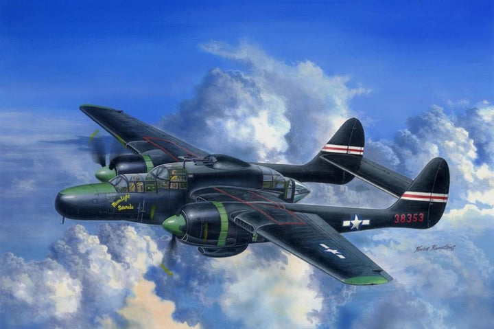 Hobby Boss 081732 1/48 P-61C Black Widow Modellbausatz, verschieden
