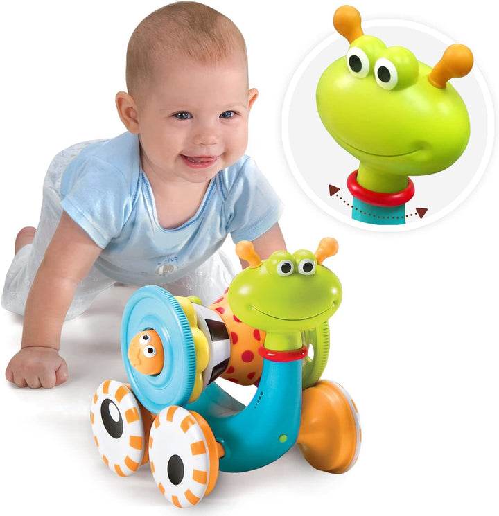 Yookidoo 04/40113 - Schnecke mit Musik zum hinterherkrabbeln