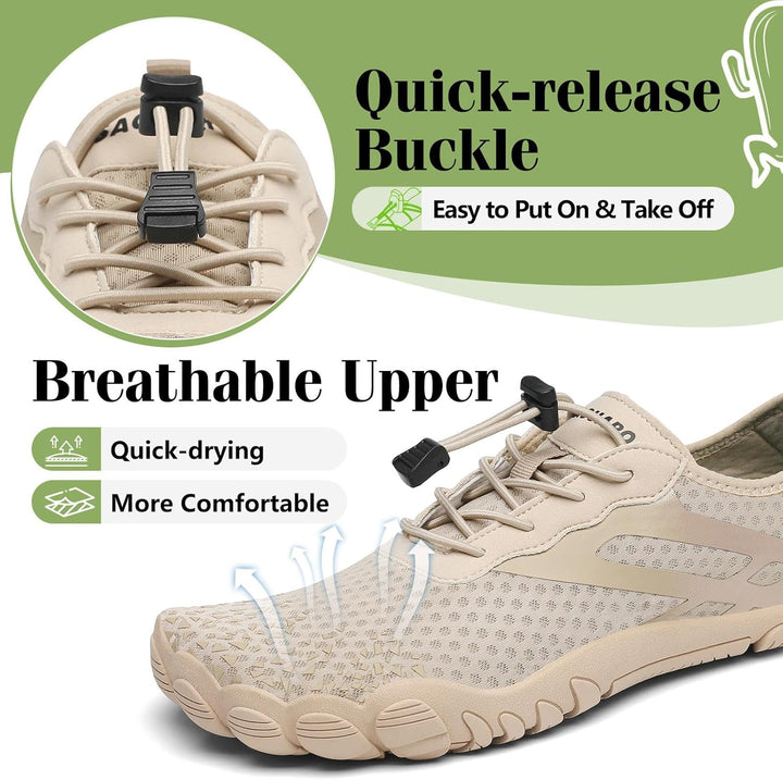 SAGUARO Badeschuhe Damen Aquaschuhe Herren Slip On Atmungsaktiv Schnelltrocknend Wasserschuhe Outdoo