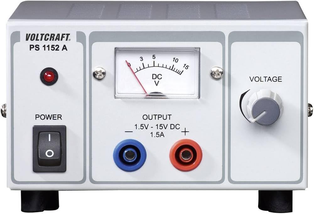 Voltcraft Labornetzgerät, einstellbar PS-1152 A 1.5-15 V/DC 1.5-1 A 22.5 W Anzahl Ausgänge 1 x