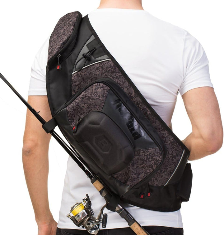 Rapala Unisex-Adult Umhängetasche Urban Sling Bag-Taktische Angeltasche-15L Brusttasche-Technisches