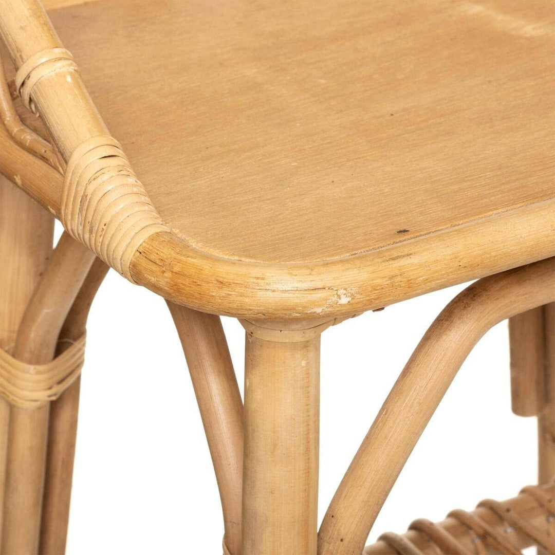 Kinder-Nachttisch - Rattan H. 56 cm - Beige - Atmosphera créateur d'intérieur cm Beige, cm Beige