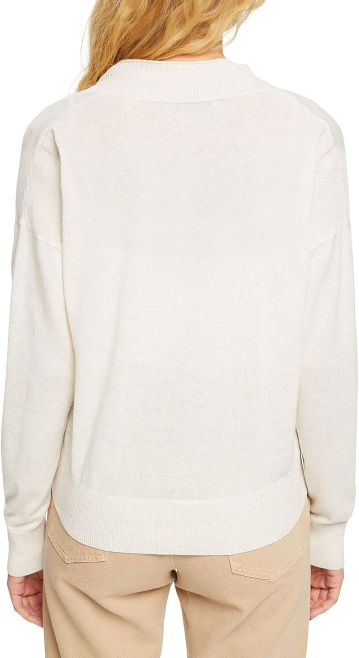 ESPRIT Pullover im Wickeldesign
