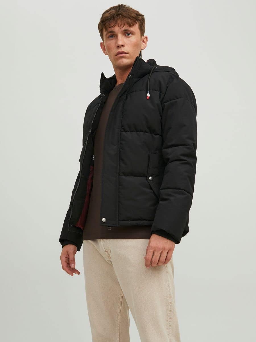 JACK & JONES Timo Puffer Jacket S Schwarz, S Schwarz