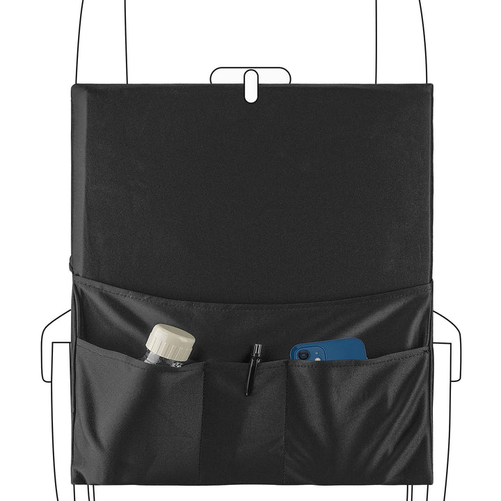 Linkidea Flugzeug-Tablett-Abdeckung mit Taschen und Rückenlehren-Organizer, praktische hygienische R