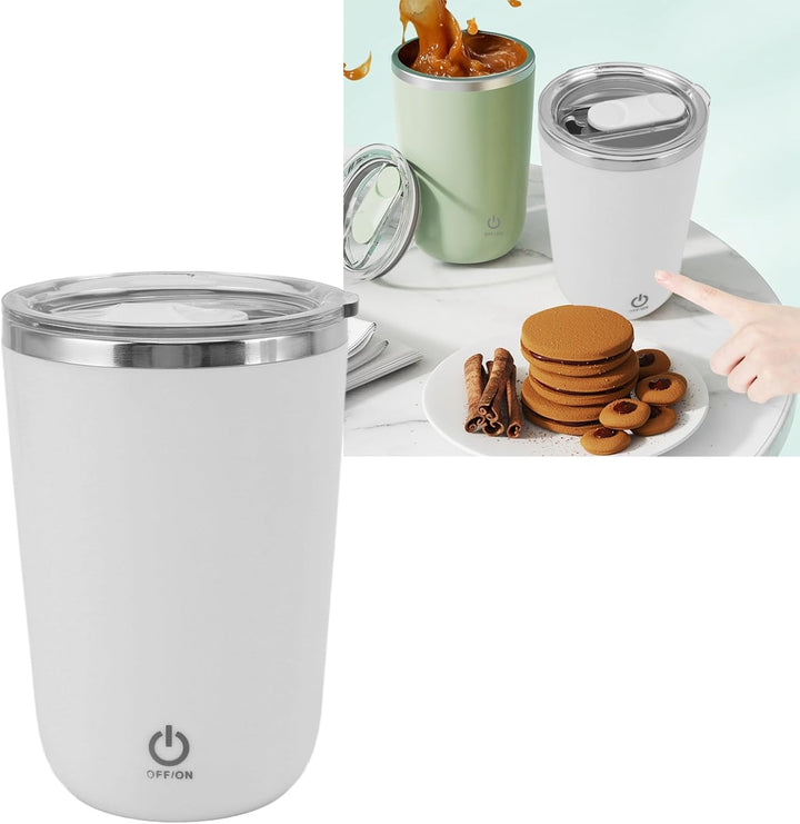 Selbstrührender Kaffeebecher, 350 Ml, Elektrischer Rührbecher, Magnetischer Rührbecher, Wiederauflad