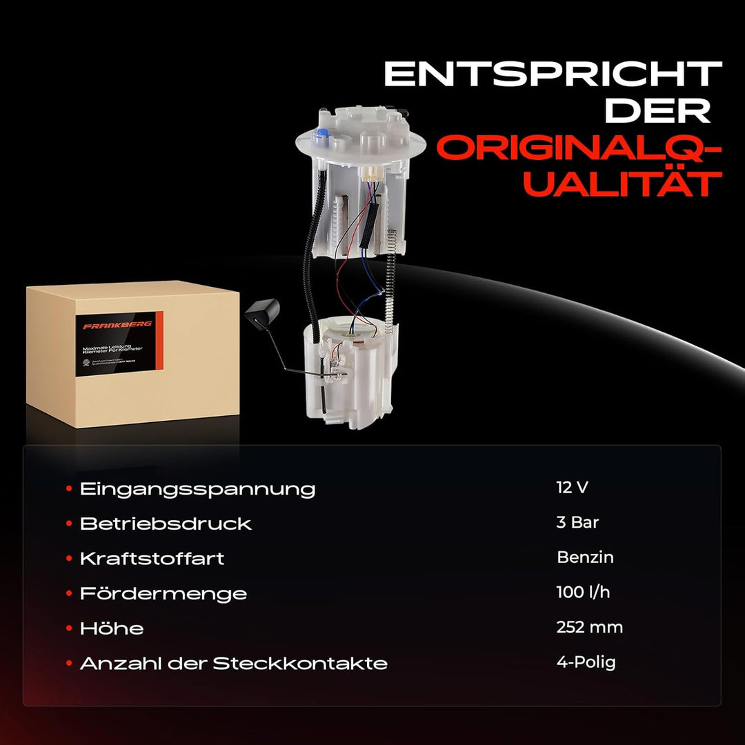 Kraftstoffpumpe Benzinpumpe für Corolla E150 Auris E15 1.6L Benzin 2007-2013 77020-02390