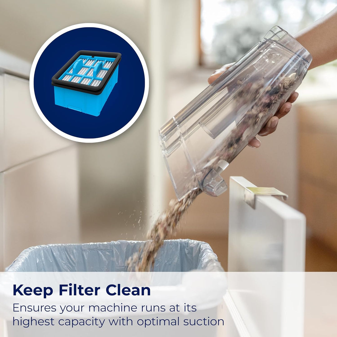 BISSELL® CrossWave® Multi-Surface Accessory Kit | Includes Multi-Surface Brushroll and Filter | For