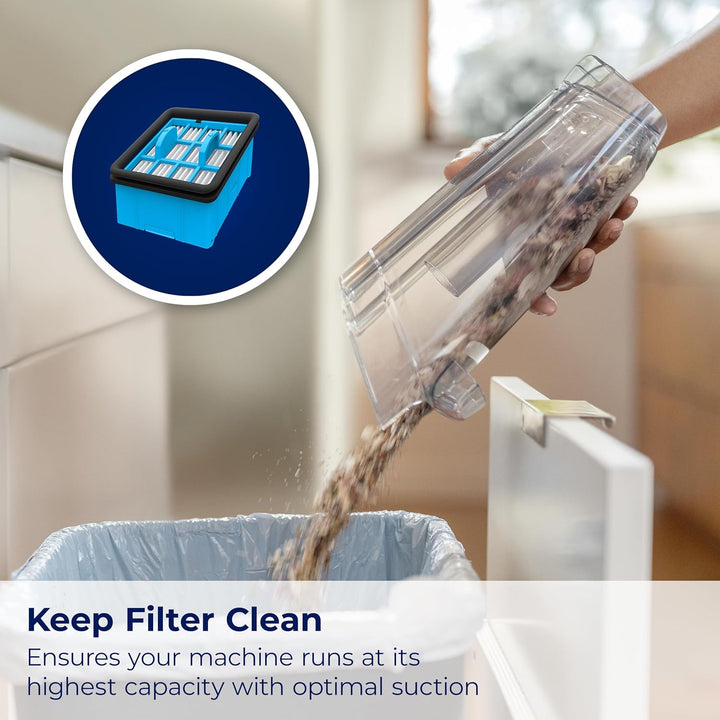 BISSELL® CrossWave® Multi-Surface Accessory Kit | Includes Multi-Surface Brushroll and Filter | For