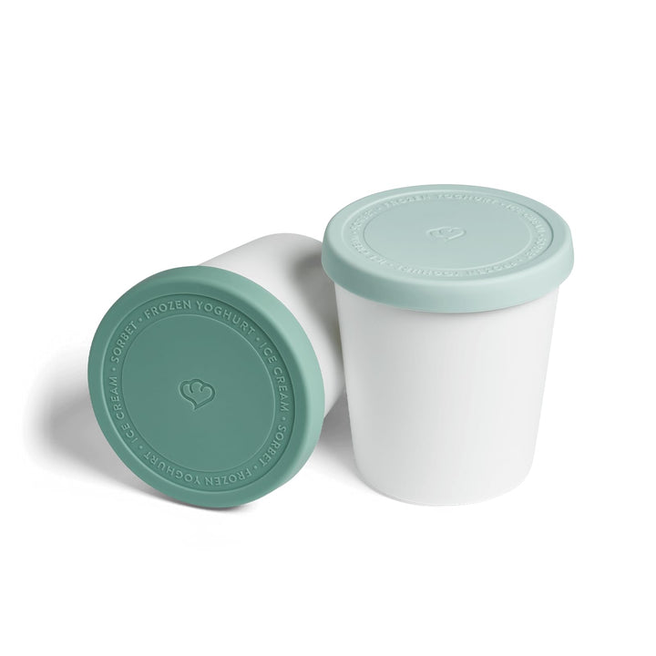 SPRINGLANE 2er-Set Eisbehälter für Speiseeis 1 L, Aufbewahrungsbehälter, Gefrierdosen, Eis-Container