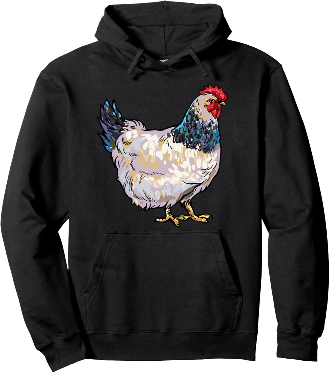 Sussex Hühner Hühnerart Bauer Landwirt Huhn Hahn Pullover Hoodie