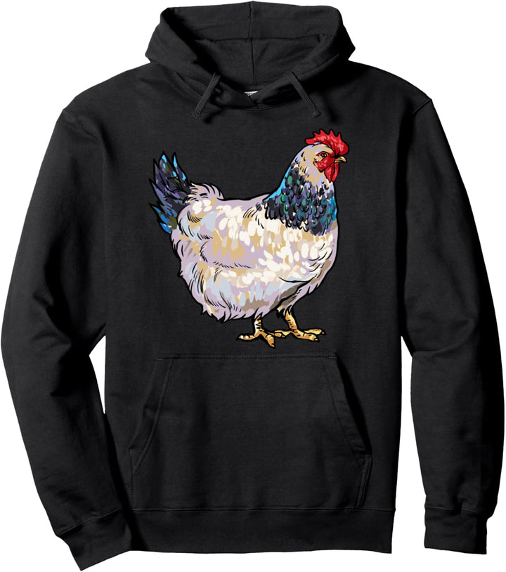 Sussex Hühner Hühnerart Bauer Landwirt Huhn Hahn Pullover Hoodie