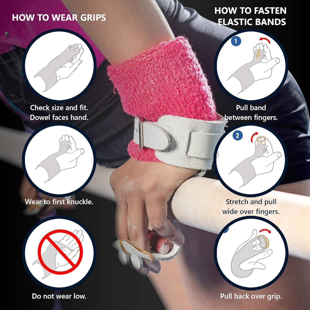 US Glove Integrity Women RKO Uneven Bar Grips - Women&