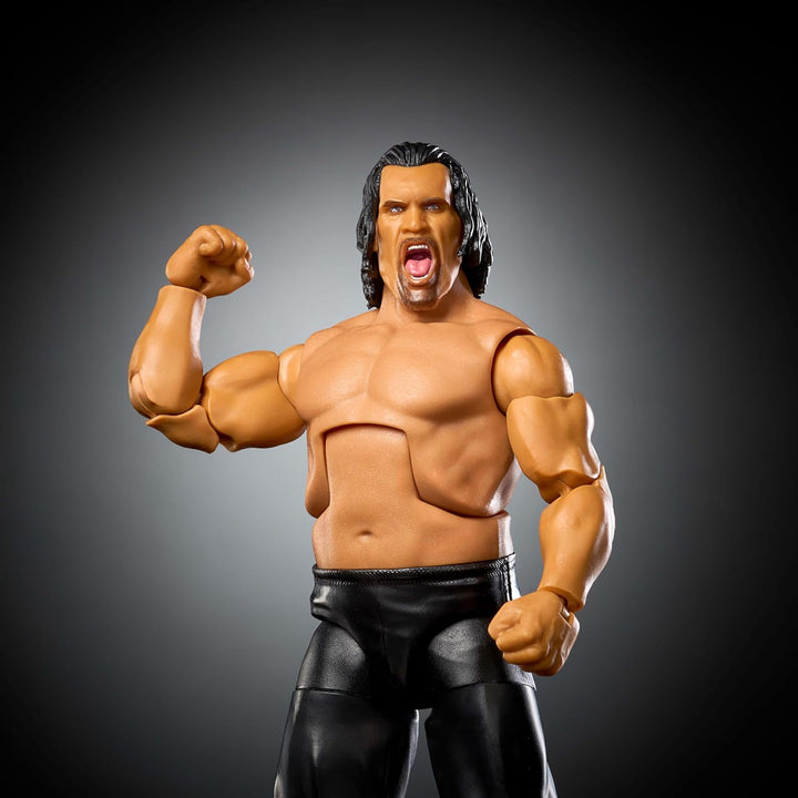 Mattel WWE Elite Actionfigur & Zubehör, Serie #123 Set, 15,2 cm grosses Sammlerstück Great Khali mit