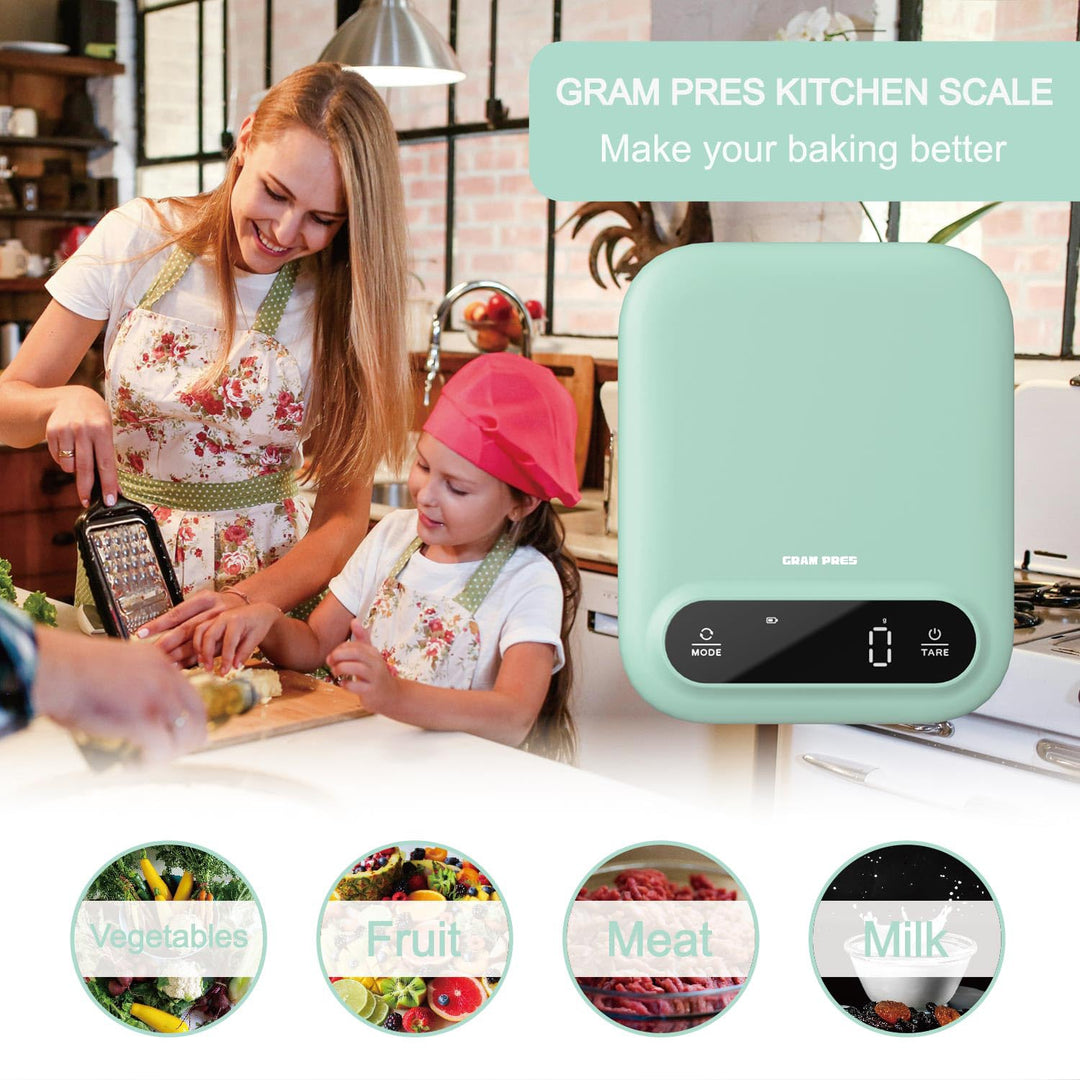 Digitale Lebensmittelwaage 11lb/0.01oz, Küchenwaage Digitales Gewicht in Gramm und Oz zum Abnehmen,