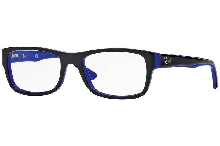 Ray Ban Herren RX5268 Brille, Top Blue on Green, Schwarz