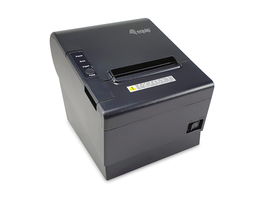 Equip 351003 80-mm-Thermo-POS-Belegdrucker mit automatischer Schneidevorrichtung, USB/Ethernet/serie