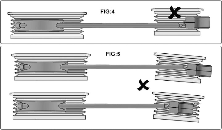 Laser 7644 Multi Keilriemen Riemenscheibe Ausrichtungswerkzeug