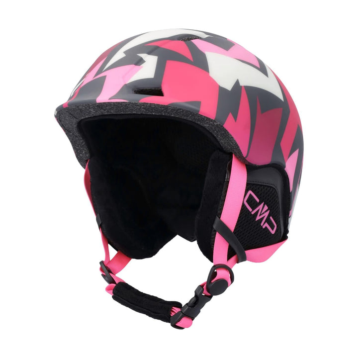 CMP Kinder Casco Da Sci E Snowboard Xj-4 Skihelm S Magenta-Pink Fluo, S Magenta-Pink Fluo
