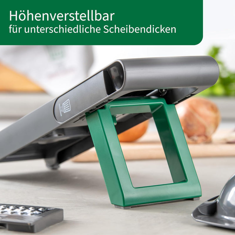 Chefkoch Gemüsehobel 6-teilig – Mehrzweck Gemüseschneider zum Reiben, Hobeln, Raspeln & Julienne – I
