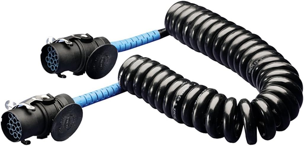 HELLA - Elektrowendel - 15-polig - 24V - thermoplastische Polyester-Elastomere - 8KA 007 648-041
