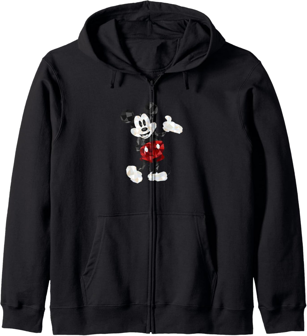 Disney Mickey Mouse Geometic Body Foot Pop Hand Out Kapuzenjacke