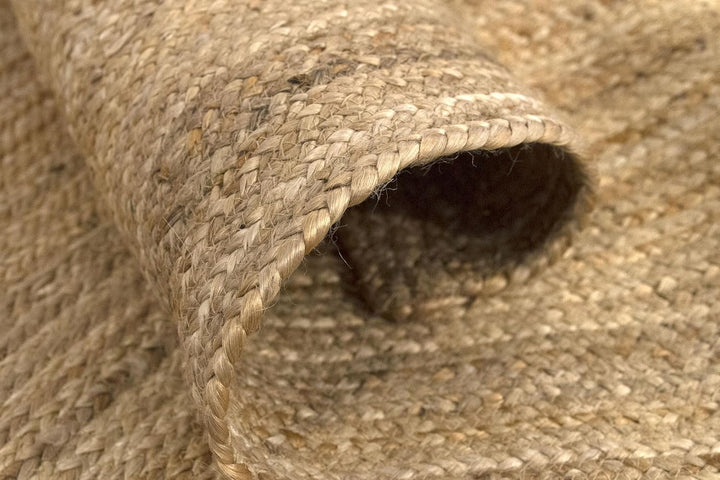 HAMID Jute Teppich, Alhambra Teppich Handgewebt 100% Naturfaser de Jute, Wohnzimmer, Schlafzimmer, F
