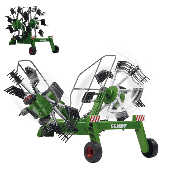 JAMARA 412589 - Fendt Former für RC Fendt Traktor 405035 - rotierende Zinken während des Fahrbetrieb