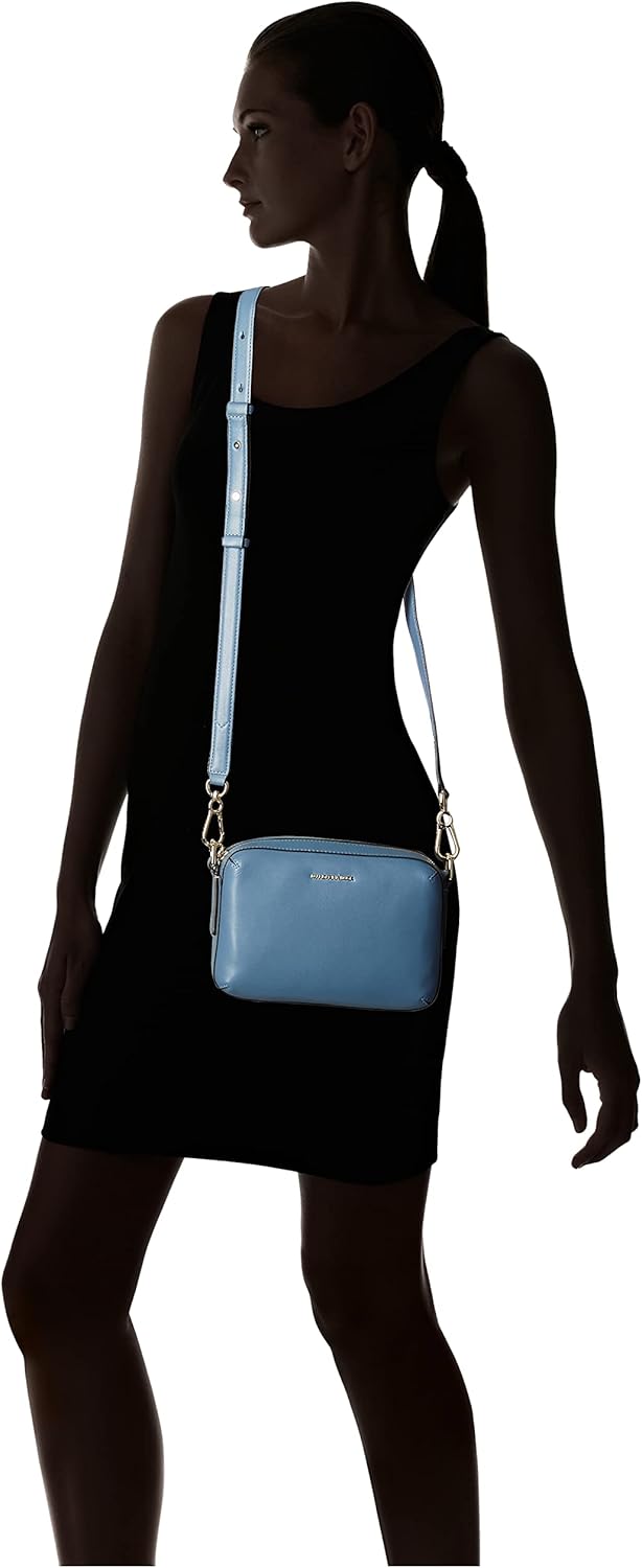 Mandarina Duck Damen Luna Umhängetasche, 24x14,5x9,5 (L x H x W) Waterfall, Waterfall
