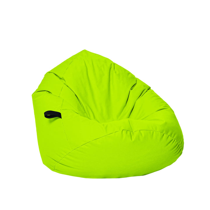 Sitzsack Tropfenform Kastanie - für Kinder &amp; Erwachsene – Indoor wie Outdoor da er Wasserfest ist– f