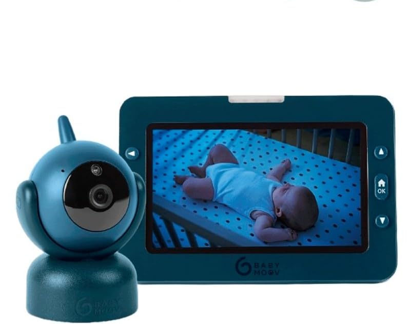 Babymoov Babyphone mit Kamera YOO Master+ HD – 5"-Display, 360°-Kamera, Nachtsicht & Zoom, VOX-Modus