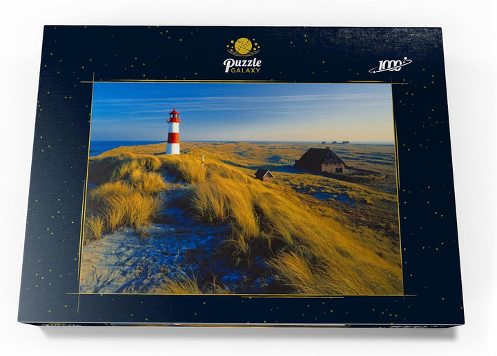Östlicher Leuchtturm am Ellenbogen, List, Insel Sylt - Premium 1000 Teile Puzzle - MyPuzzle Sonderko
