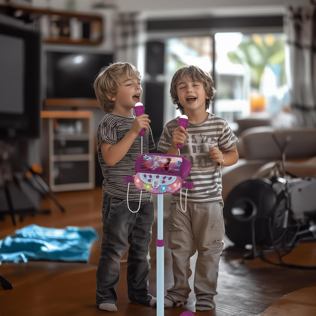 Lexibook Frozen Die Eiskönigin Standlichtlautsprecher für Kinder, musikalisches Spiel, verstellbare